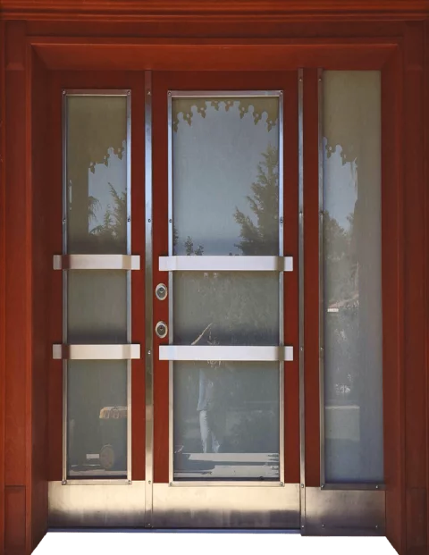 Villa 027 Bina Giriş Kapısı Modeli 027