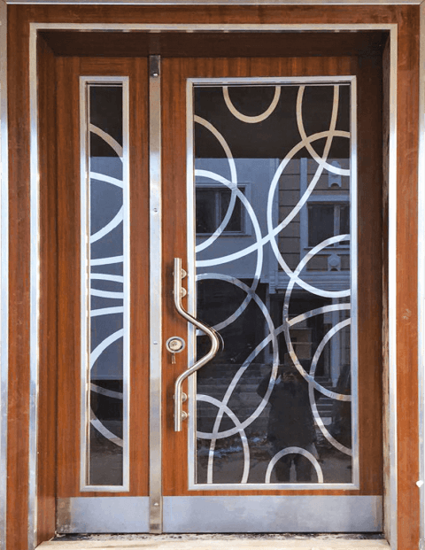 Villa 007 Bina Giriş Kapısı Modeli 007